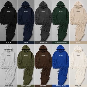 Sudaderas Cortas con Capucha en Tendencia, Ropa Casual Unisex Sudadera con Capucha de Estilo Urbano con Cierre Frontal, 100% Algodón, Talla Grande, Color Degradado - Product Image 4