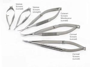 Ensemble d'instruments chirurgicaux manuels professionnels pour la chirurgie de la cataracte, kit d'outils microchirurgicaux ophtalmiques réutilisables pour usage hospitalier - Product Image 3