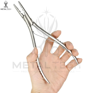 Pinzas Premium de 2 Orificios para Remover Extensiones de Cabello, de Buena Calidad, Ideales para el Cuidado y Peinado del Cabello, Elegantes y Funcionales - Product Image 3