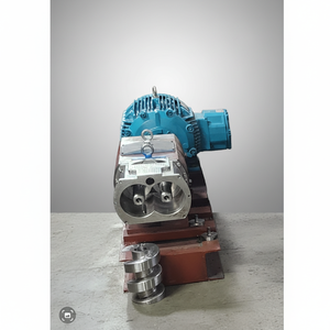 Maquinaria de bomba de doble tornillo de acero inoxidable de alta calidad para la transferencia de fluidos higiénicos en las industrias de biotecnología y bebidas - Product Image 2