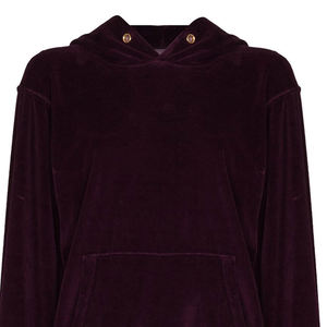 Sudadera con Capucha de Terciopelo Bordada con Patrón de Dibujos Animados, de Alta Calidad, Tejido Suave, Colores Personalizados, OEM ODM, Invierno - Product Image 2