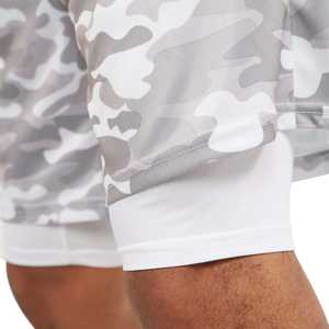 <b>Mens</b> Solid Canvas Gym Fitness <b>Compression</b> <b>Shorts</b> Custom Logo Eco-Friendly Quick Dry Performance Stretch Workout <b>Shorts</b> - Product Image 6