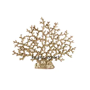 Handicraft metal casting New Design Art Nordic Home Decor Luxury Accessories Christmas decoration gold metal sculpture