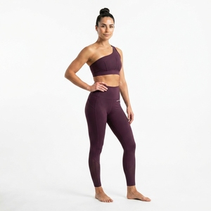 Conjunto Deportivo de Dos Piezas para Mujer, Sujetador Deportivo de un Solo Hombro y Leggings de Cintura Alta, Ropa Deportiva para Yoga y Fitness - Product Image 4