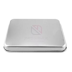 Plateau de table Mayo chirurgical de haute qualité pour hôpital, durable, en acier inoxydable, plateau médical pour pansements, en acier allemand - Product Image 6