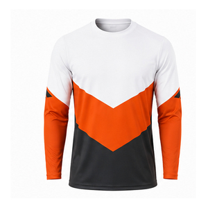 Jersey de Motocross con Impresión Sublimada OEM, MOQ Bajo, Ropa de Carreras Automovilísticas, Marca Privada, Diseño Personalizado, Jersey de Motocross para Hombre - Product Image 1