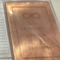Barre de cuivre pur de haute qualité, 1 kg, adaptée aux applications électriques industrielles et décoratives, au prix le plus bas