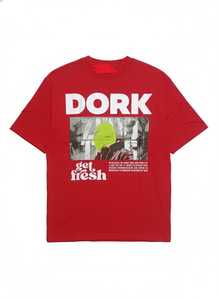 Nouveau T-shirt Streetwear à logo, coupe carrée, coupe courte, grammage lourd, en coton, avec motif graphique, coupe oversize pour homme - Product Image 3