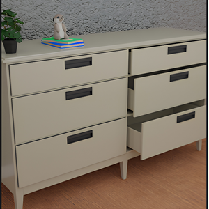 Aluminum <b>Ceramic</b> Coated Cabinet Handle Nova Linear Edge Pull Drawer Bar Gold Black Sky Blue Sand Modern Furniture Hardware - Product Image 1