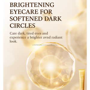 Crema para ojos de ácido hialurónico de niacinamida de colágeno avanzado K Beauty para brillo firme debajo de los ojos oem odm - Product Image 5