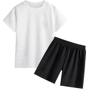 ชุดกีฬาผู้ชายฤดูร้อนแบบบาง แห้งเร็ว เสื้อแขนสั้นและกางเกงขาสั้น - Product Image 1