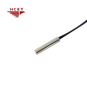 <strong>Stainless</strong> <strong>Steel</strong> Waterproof <strong>NTC</strong> Thermistor <strong>Temperature</strong> <strong>Sensor</strong> Probe 10K Ohm 3950K Custom Cable for 3D Printer OEM - Product Image 2
