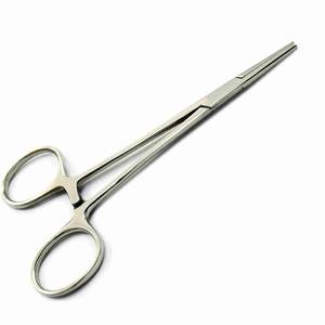 Pinzas Halsted para Mosquitos de Acero Inoxidable de Alta Calidad, Pinzas Rectas y Curvas, Instrumentos Quirúrgicos de Fabricante Pakistaní - Product Image 2