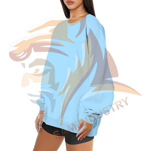 Sweat-shirts d'hiver 100% coton, surdimensionnés, de haute qualité, en molleton épais, respirants, coupe-vent, à épaules tombantes - Product Image 6