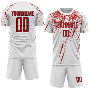 Most Popular Men's Soccer Uniforms Custom Logo Sublimation Design Solid Material Soccer Uniform - Product Image 1