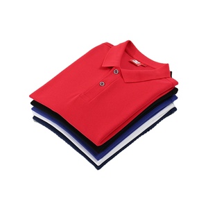 Polo de golf pour hommes et femmes en gros, personnalisable avec logo, en polyester et coton doux, T-shirts gaufrés à manches courtes - Product Image 1