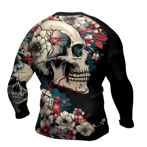 Camisetas de Compresión MMA de Alta Calidad en Oferta, Personalizables con Logotipo/Color/Talla, de Secado Rápido, Transpirables, de Manga Larga, para Surf, Navegación, BJJ - Product Image 3