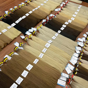Las mejores ofertas en cabello humano vietnamita virgen a granel, cabello natural liso de alta calidad, color personalizado, sin caída ni enredos. - Product Image 6