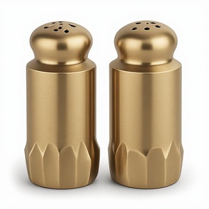 Juego de salero y pimentero de lujo con acabado artesanal, diseñado para hostelería premium y cenas en casa con una artesanía refinada. - Product Image 6