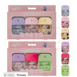 Desinfectante de Manos Individual de 1.5 oz con Pegatinas DIY Presentado en Caja de Regalo - Product Image 3