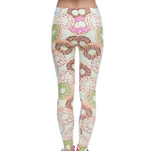 Leggings de fitness pour femmes à sublimation, prix de gros, dernier style, très demandés, anti-plis, qualité supérieure - Product Image 2