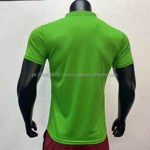 เสื้อโปโลผ้าฝ้าย5% สแปนเด็กซ์สำหรับนักกอล์ฟเสื้อโปโลสีทึบปักโลโก้ได้ตามต้องการดีไซน์ใหม่ - Product Image 5