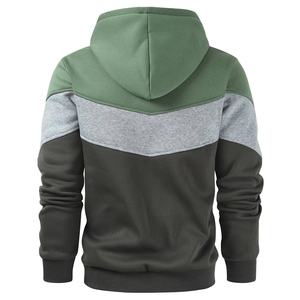 Servicio OEM al por Mayor, Sudaderas con Capucha Estampadas para Hombre, Ligeras, de Color Sólido, Mezcla de Algodón/Poliéster, Impresión Digital de Invierno - Product Image 4