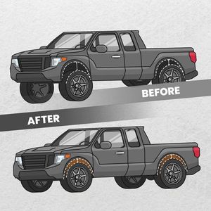 Kit di Abbassamento Sospensioni per Chevrolet C10 1963-1972, 3 Pollici Anteriore/5 Pollici Posteriore - Product Image 3