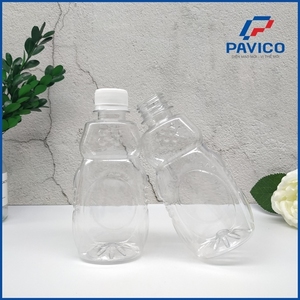 Botellas de Plástico Ovaladas Vietnam BE250 con Tapa de Rosca, Embalaje de Plástico OEM/ODM, Botellas de Plástico PET con Impresión por Transferencia de Calor en Color Personalizado BE250 - Product Image 1