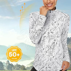 Camiseta Deportiva de Manga Larga para Mujer, Transpirable y Elegante, con Logotipo Frontal Reversible, Ecológica, para Entrenamiento Físico y Comodidad Diaria - Product Image 5