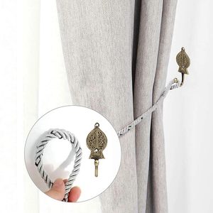 Vintage Brass Wall Hook 9.5cm x 4.5cm Carved Design Single Tier <b>Coat</b> <b>Rack</b> for Door or Wall Mounting - Product Image 3