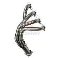 Collecteurs d'échappement MATCHWAY en acier inoxydable 304, tuyaux d'échappement, 100% soudés TIG, polis miroir pour Chevrolet Corvette 2005-2013
