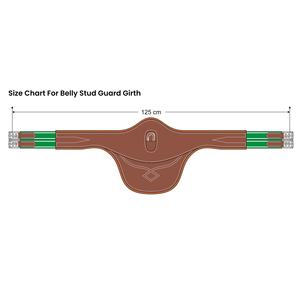 Cuero genuino Cavender Stud Circunferencia ligero hecho a medida con productos de caballo de piel de oveja negra - Product Image 5