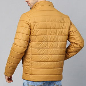 Veste matelassée pour homme sur mesure, meilleur prix, veste matelassée en nylon et polyester, veste matelassée d'hiver en vente en ligne - Product Image 3