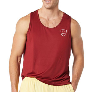 High Quality Cotton Sports <b>Muscle</b> Gym Tank Top Two Tone Sleeveless <b>Vest</b> for Men Custom Size XL-for Bodybuilding and Running - Product Image 2
