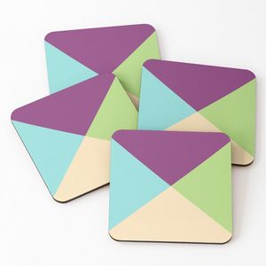 Attractive Unique Design Classic Europe Square Shape Eco-Friendly Wood Coasters for Tea Cup Coffee Pads Beer <b>Mats</b>-Wholesale - Product Image 1