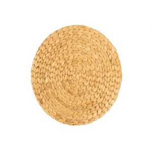 Manteles Individuales Redondos de Jacinto de Agua Natural Tejidos, Estilo Bohemio, Ecológicos, Antideslizantes, Resistentes al Calor, Vietnamitas, ODM OEM - Product Image 6