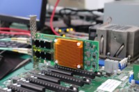 Carte réseau serveur 2 ports SFP28 25 Gbit/s avec Intel E810-XXVAM2 pour le stockage en centre de données