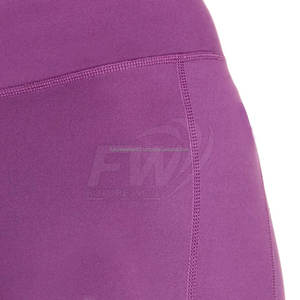 Hot Sale Sexy Yoga Women2024 Slim Fitted Workout Gym Fitness Leggings in New Design Crossover Waist Spandex Nylon Yoga Legging - Product Image 5