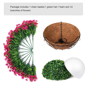 Panier suspendu pour plantes et fleurs, support décoratif pour plantes d'intérieur et d'extérieur, panier pour pot de fleurs pour la maison, le jardin, le café, le balcon - Product Image 5