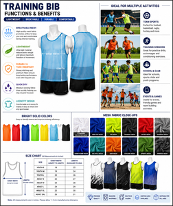 Hot Sell Breathable Sublimated Anti-Bacterial Customized Football Vest <b>Training</b> Clothes Jogging Soccer <b>Bibs</b> 100% Polyester - Product Image 5