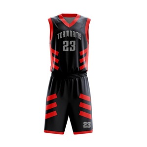 Uniforme de basket-ball pour enfants de qualité supérieure, personnalisé, 100% polyester respirant, vêtements de sport - Product Image 2