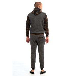 Nouveaux ensembles de survêtements d'été pour hommes, épais, respirants, écologiques, décontractés, à coupe régulière, imprimés à rayures, à manches longues - Product Image 4