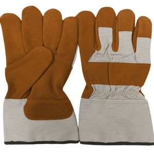 ถุงมือทำงานหนังวัวแท้คุณภาพสูงสำหรับงานหนัก ยี่ห้อ Top-Ranked Canadian Rigger ป้องกันมือสำหรับงานอุตสาหกรรมและความปลอดภัย - Product Image 6