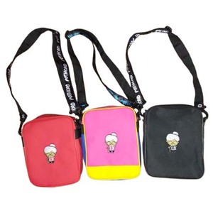 Multi-Functional Corduroy Waterproof Zipper Closure Barrel-shaped Waist Bag Men Women Sports Crossbody <b>Letter</b> Fashion Gift - Product Image 1