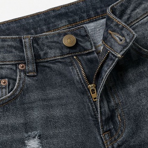 High Quality Casual Denim Shorts Women <b>Button</b> Summer <b>Jeans</b> Trendy Streetwear Fashion Custom Customized Color Premium Fit - Product Image 4