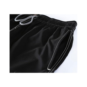 Shorts de jogging décontractés en coton et polyester à motif uni, conçus sur mesure, pour la plage - Product Image 2