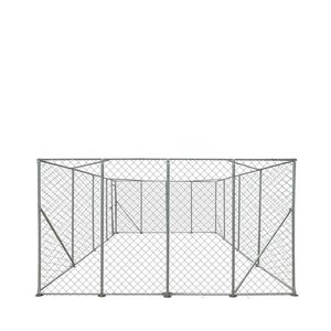 Recinto per Cani da Esterno XL 6x6 Metri con Cancello Bloccabile e Rete a Maglie da 1,8 Metri per Esercizio Animali Domestici - TMG DCP2020 - Product Image 6