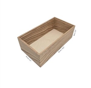 กล่องใส่กระดาษทิชชูไม้ ที่ใส่ของตกแต่งบ้านสไตล์โมเดิร์น - Product Image 2