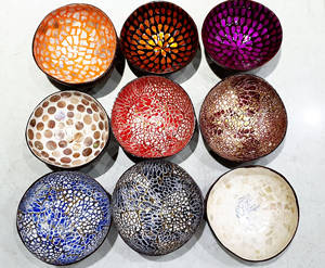 High Quality Eco-Friendly Eggshell <b>Lacquerware</b> Salad Bowl Unique Home Decor Ceramic for Bulk Purchase for Business Gifts - Product Image 6